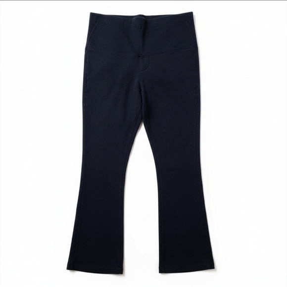 Pants - Bootcut Black Leggings Women’s Medium Athletic Stretch Fabric Pants